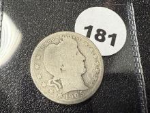 1905-O Barber Quarter