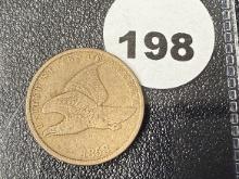 1858 SL Flying Eagle Cent