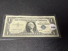 1957A (Star Note) Silver Certificate, Circulated