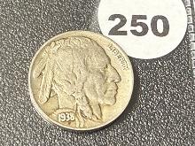1938-D Buffalo Nickel
