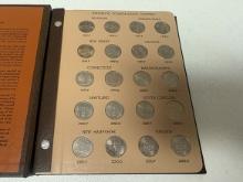 Dansco Partial Book of 1999-2008 State Quarters (98 Total Coins)