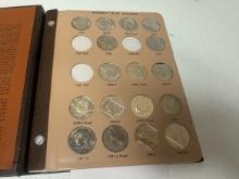 Dansco Kennedy Half Dollar Book w/ (22) UNC Proof Half Dollars
