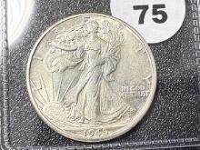 1945-D Walking Liberty Half Dollar