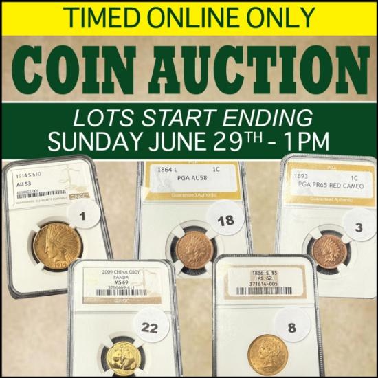 Coin Auction - June 2025