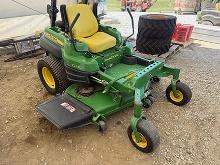 JD 2950A Zero Turn Lawn Mower, 60 in. Cut, 781 Hours, Ser# AA010031
