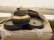 Pallet of Used Planter Press Wheels