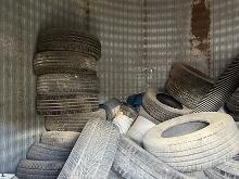 Various Used Tires, Overhead Wire, etc.