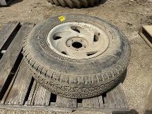 265-70-R17 Tire and Rim