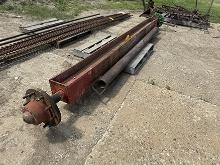 10 1/2 ft. Grain Cart Axle, 10 Bolt Hubs