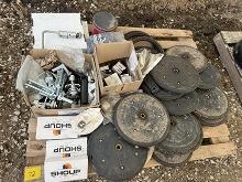 Pallet of Kinze Planter Parts