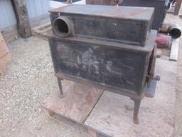 Canadiana Motif Rectangular Wood Stove