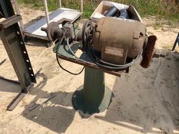 HD Belt Driven Grinder & Brush