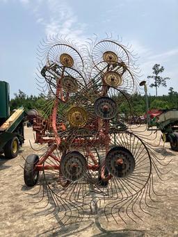 8 Wheel Hay Rake