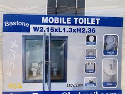 NEW Bastone Mobile Toilet Double Stall