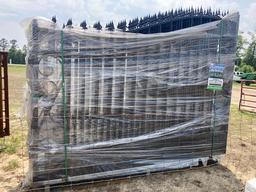 (1) New Greatbear 20' Bi-Parting Iron Gate