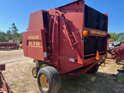 New Holland 678 Round Baler