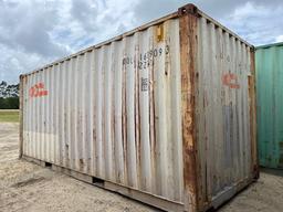 (1) Used 20' Shipping Container