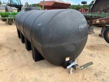 Black Poly 1,000 Gallon Tank