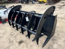 NEW Apx 72in Clam Grapple Quick Attach
