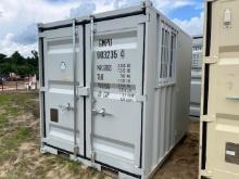 NEW 8ft Shipping Container w/ Side Door