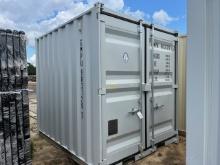 NEW 9ft Shipping Container w/ Side Door