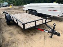 2024 Direct Trailer 12ft Utility Trailer No Tailgate