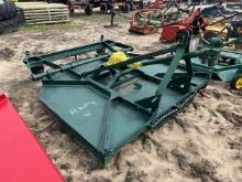Green HD 6ft Dual Tail Wheel Rotary Cutter