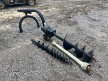 3pt Post Auger w/ 2 Bits