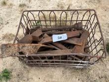 Crate Of Old Hand Tools