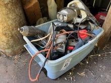 Container Of Electric Powered Tools