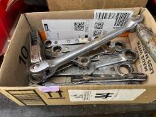 Box Of Ratching Wrenches