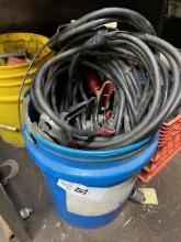 Bucket Of Jumper Cables
