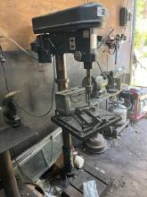 NU-WAY HD 12 Speed Drill Press & Bits ( Works )