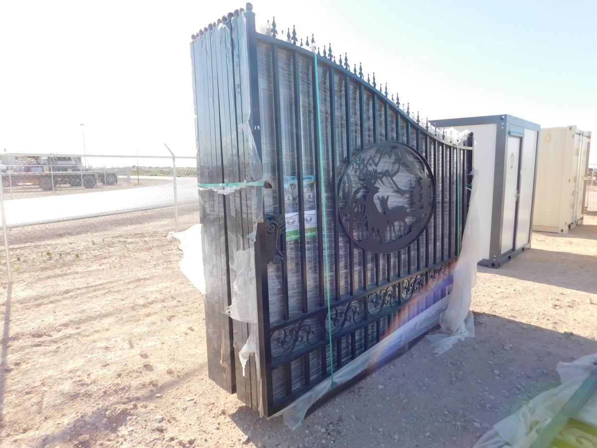 20' BI PARTING IRON GATE (NEW)  *LOCATED IN YARD 1 - MIDLAND, TX - MUST HAV