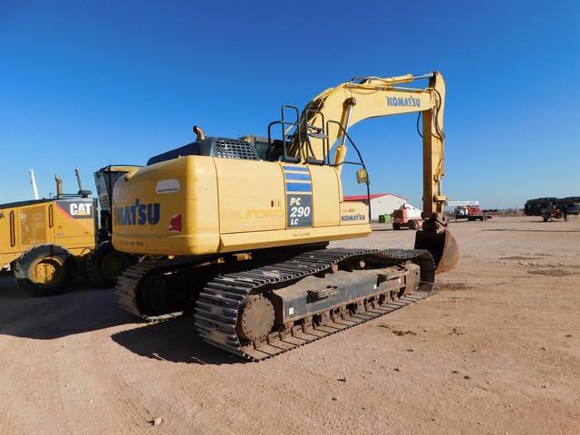 Located in YARD 1 - Midland, TX 940-224-8071 2012 KOMATSU PC290LC-10 HYD EXCAVATOR, SN- KMTPC241L54A