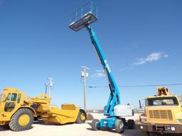 GENIE S60 MANLIFT, 45' MAX BOOM LENGTH, 4X4, SHOWS 3389 HRSLocated in YARD 1 - M