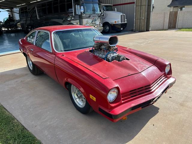 (X) 1975 CHEVY VEGA DRAGRACE CAR BUILT BY DON HARDY 10/28/1979, MODEL: K.13, P/B