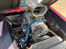 (X) 1975 CHEVY VEGA DRAGRACE CAR BUILT BY DON HARDY 10/28/1979, MODEL: K.13, P/B