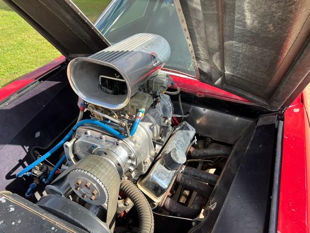 (X) 1975 CHEVY VEGA DRAGRACE CAR BUILT BY DON HARDY 10/28/1979, MODEL: K.13, P/B