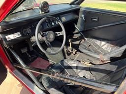 (X) 1975 CHEVY VEGA DRAGRACE CAR BUILT BY DON HARDY 10/28/1979, MODEL: K.13, P/B