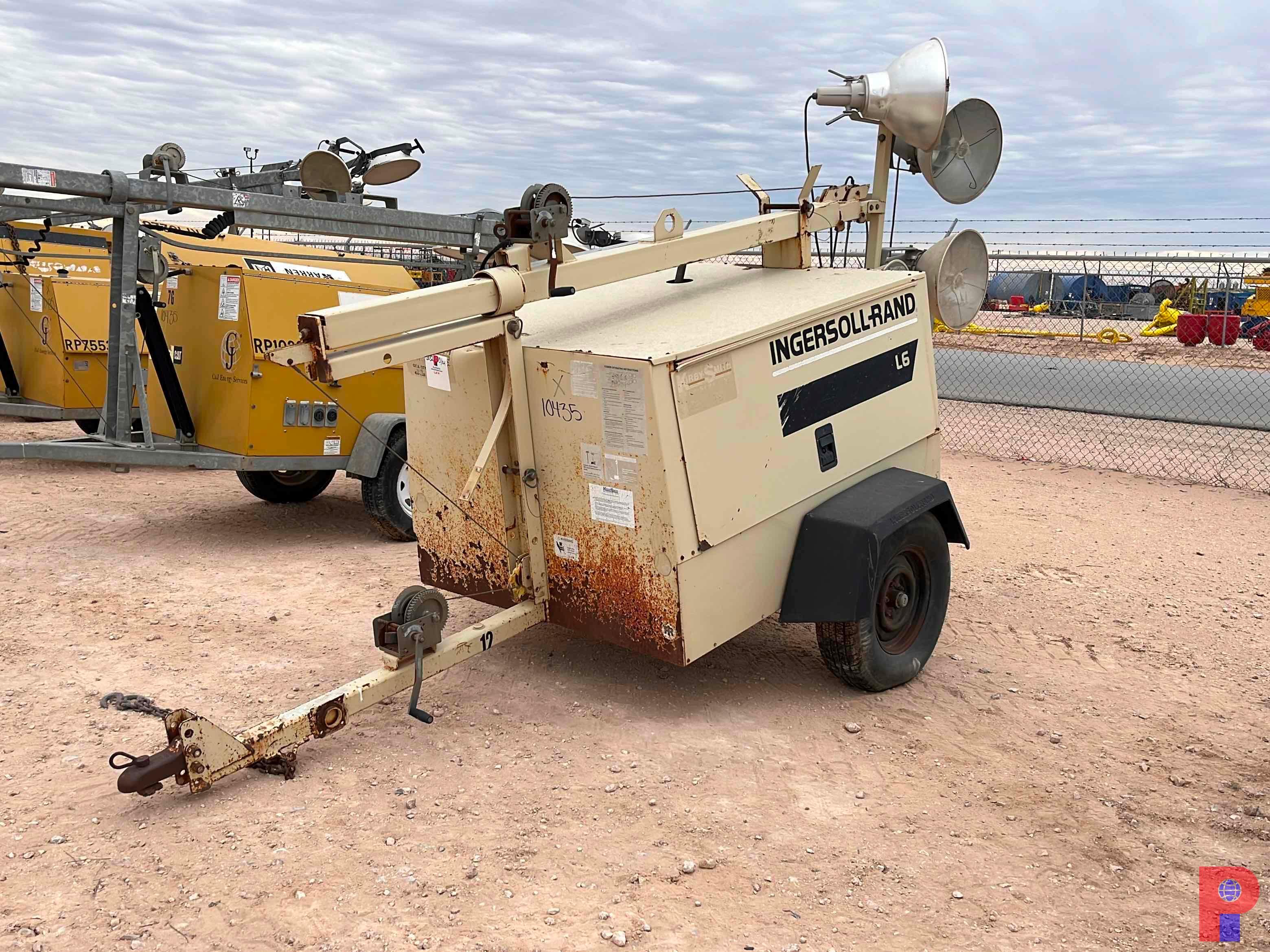 INGERSOLL RAND L6 LIGHT TOWER TRAILER