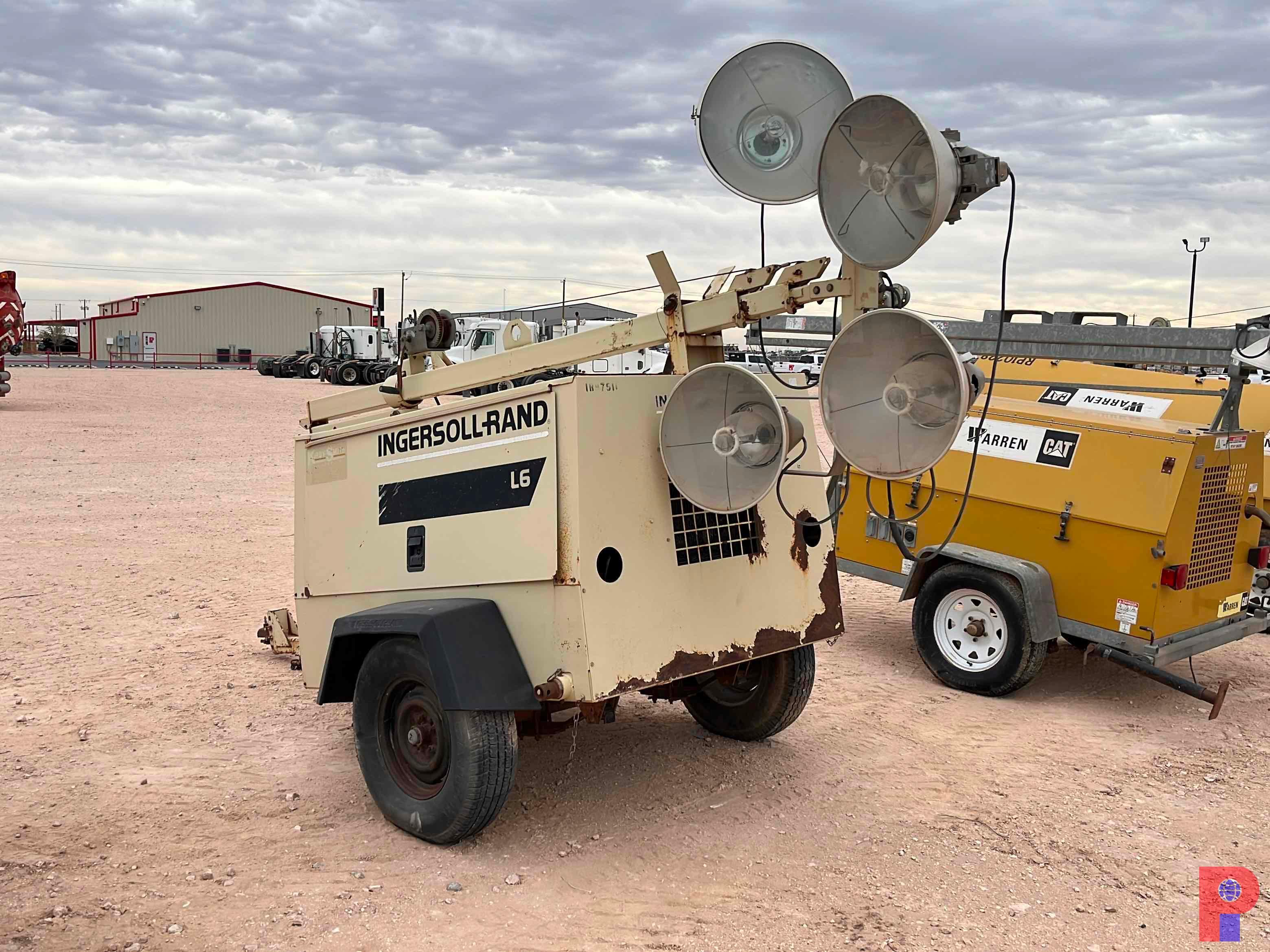 INGERSOLL RAND L6 LIGHT TOWER TRAILER