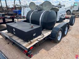 2012 BIG TEX T/A 16' TRAILER W/ LIGHT PLANT