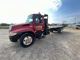 2006 INTERNATIONAL  4300 SBA S/A FLATBED TRUCK 22' 6" flatbed, 239" wheel b