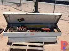 7' X 2' RKI TRUCK TOOLBOX W/ CONTENTS