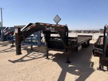 2011 TRAILMASTER 26' X 6' T/A GOOSENECK TRAILER  14804