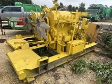 SKIDDED JOHN DEERE 6125 ENGINE