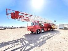 2008 TAYLOR TI500 DD 5-AXLE BACK IN WELL SERVICE RIG