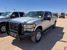 2015 FORD F-250 CREW CAB PICKUP TRUCK ODOMETER READS 94564 MILES, METER REA