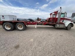 1997 IHC  9300 T/A BED TRUCK P/B CAT 3406 DIESEL ENG., EATON FULLER 15 SPD